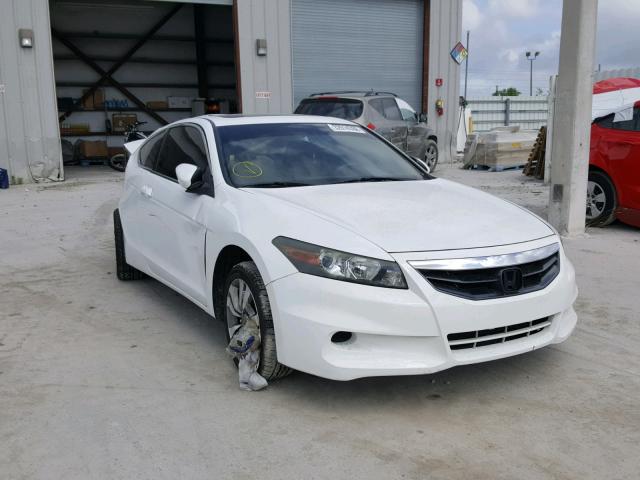 1HGCS1B83BA007538 - 2011 HONDA ACCORD EXL WHITE photo 1