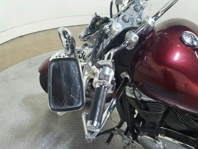 1HFSC43017A704835 - 2007 HONDA VT1100 C2 MAROON photo 14