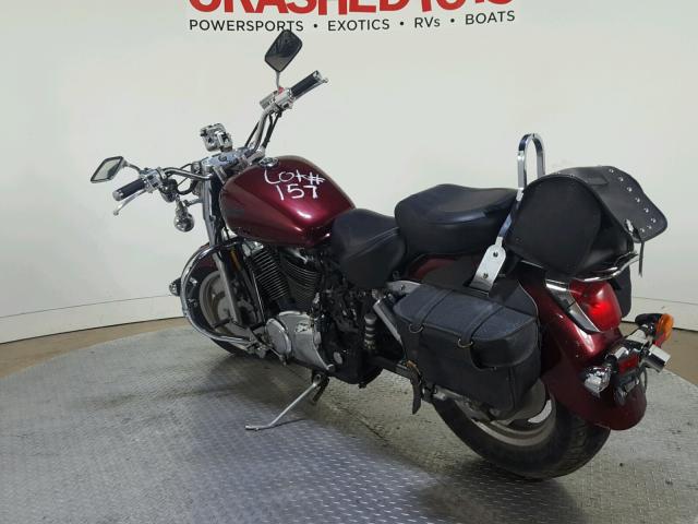 1HFSC43017A704835 - 2007 HONDA VT1100 C2 MAROON photo 6