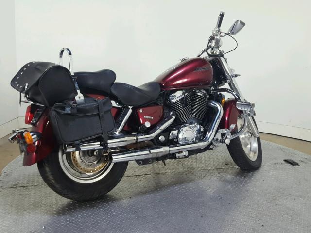 1HFSC43017A704835 - 2007 HONDA VT1100 C2 MAROON photo 8