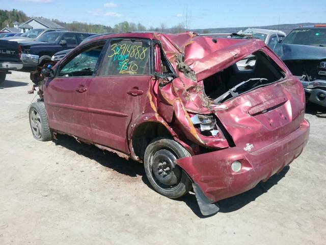 5Y2SL62863Z454548 - 2003 PONTIAC VIBE MAROON photo 3