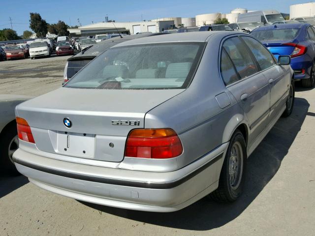 WBADM6336XBY25325 - 1999 BMW 528 I AUTO SILVER photo 4