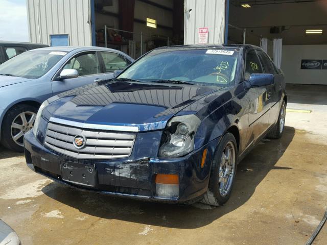 1G6DM57N830113724 - 2003 CADILLAC CTS BLUE photo 2