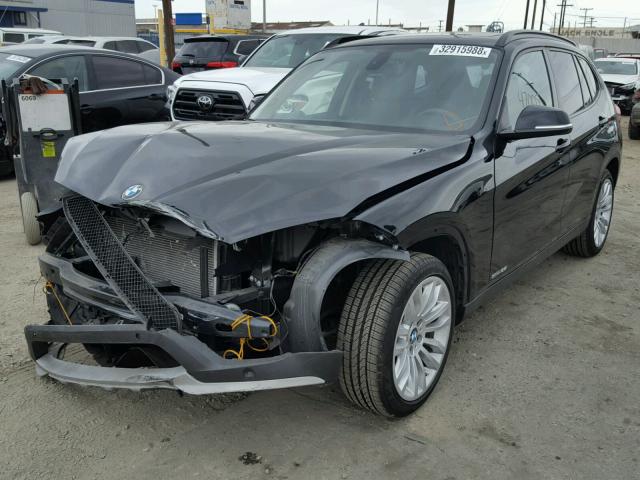 WBAVM1C58FVW58603 - 2015 BMW X1 SDRIVE2 BLACK photo 2