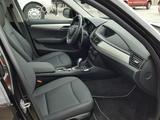 WBAVM1C58FVW58603 - 2015 BMW X1 SDRIVE2 BLACK photo 5