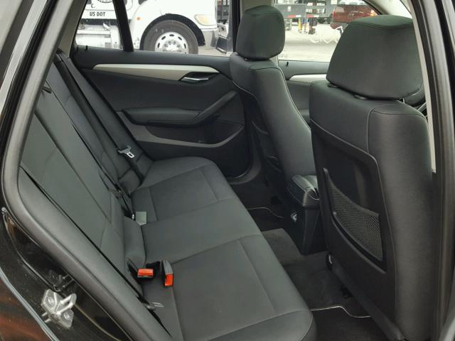WBAVM1C58FVW58603 - 2015 BMW X1 SDRIVE2 BLACK photo 6