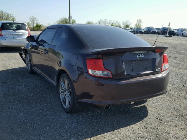 JTKJF5C72B3007602 - 2011 TOYOTA SCION TC 黑色 照片 3