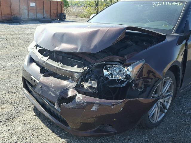 JTKJF5C72B3007602 - 2011 TOYOTA SCION TC 黑色 照片 9