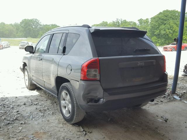 1C4NJCBAXDD244442 - 2013 JEEP COMPASS SP GRAY photo 3