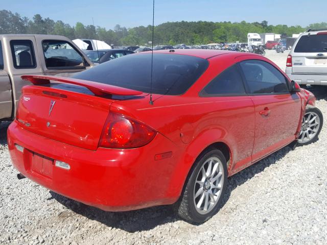 1G2AL18FX87330889 - 2008 PONTIAC G5 RED photo 4