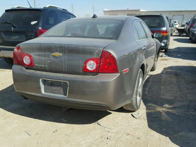 1G1ZC5E02CF308902 - 2012 CHEVROLET MALIBU 1LT 棕色 照片 4