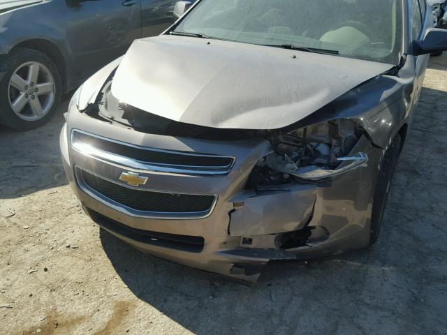 1G1ZC5E02CF308902 - 2012 CHEVROLET MALIBU 1LT 棕色 照片 9