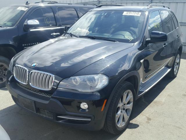 5UXFE83528L163341 - 2008 BMW X5 4.8I BLACK photo 2