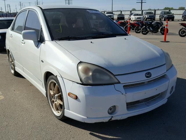 JS2RA41S935169457 - 2003 SUZUKI AERIO S WHITE photo 1