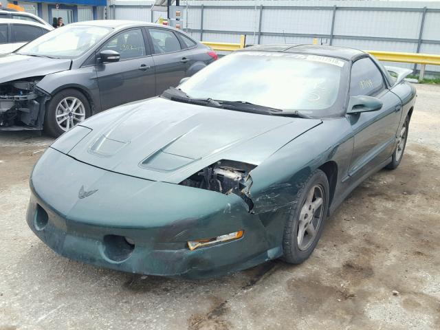 2G2FV22P4V2202058 - 1997 PONTIAC FIREBIRD F GREEN photo 2