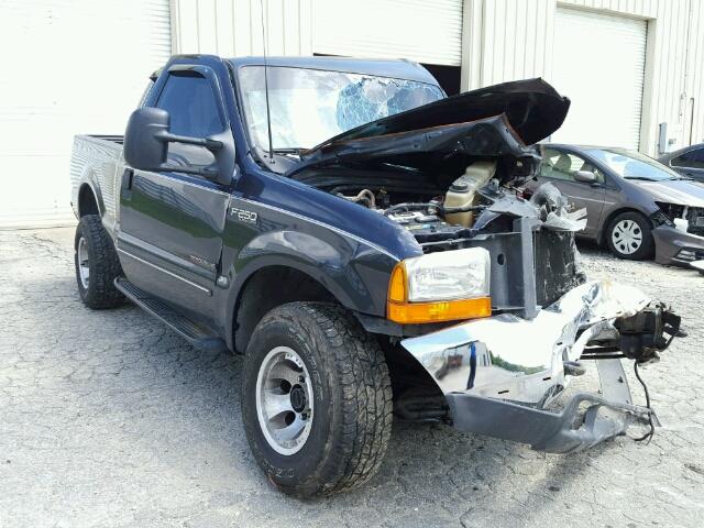 1FTNX21F5XEE79402 - 1999 FORD F250 SUPER BLUE photo 1