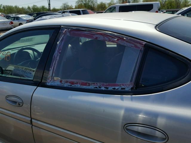 2G2WP522X51282374 - 2005 PONTIAC GRAND PRIX Сұр фото 9