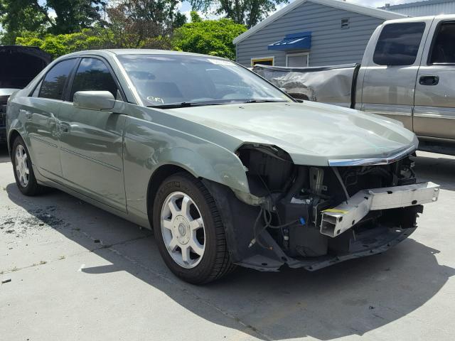 1G6DM577640165615 - 2004 CADILLAC CTS GREEN photo 1
