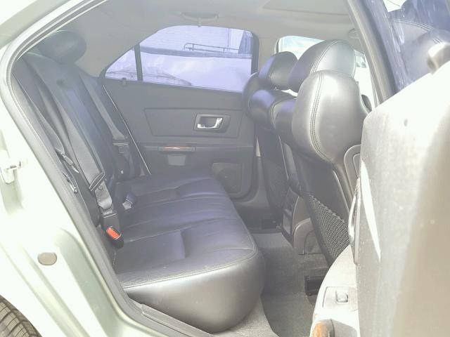 1G6DM577640165615 - 2004 CADILLAC CTS GREEN photo 6