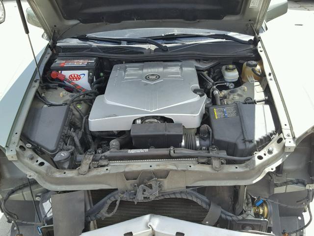 1G6DM577640165615 - 2004 CADILLAC CTS GREEN photo 7