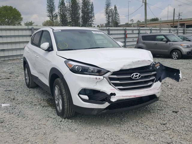 KM8J23A43JU669550 - 2018 HYUNDAI TUCSON SE WHITE photo 1