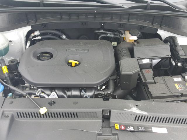 KM8J23A43JU669550 - 2018 HYUNDAI TUCSON SE WHITE photo 7