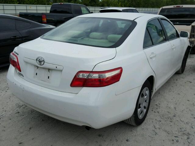 4T4BE46K59R139462 - 2009 TOYOTA CAMRY BASE WHITE photo 4