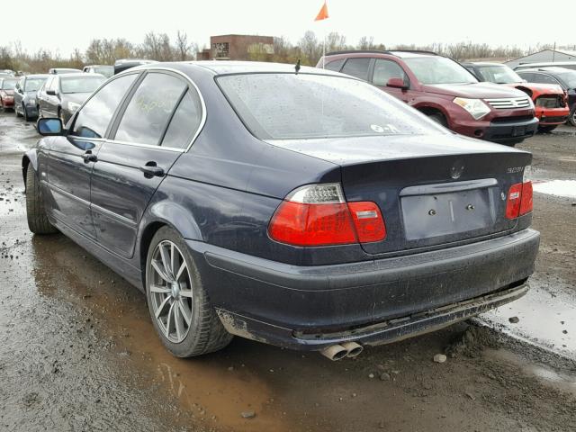 WBAAM5333XKG08847 - 1999 BMW 328I BLUE photo 3