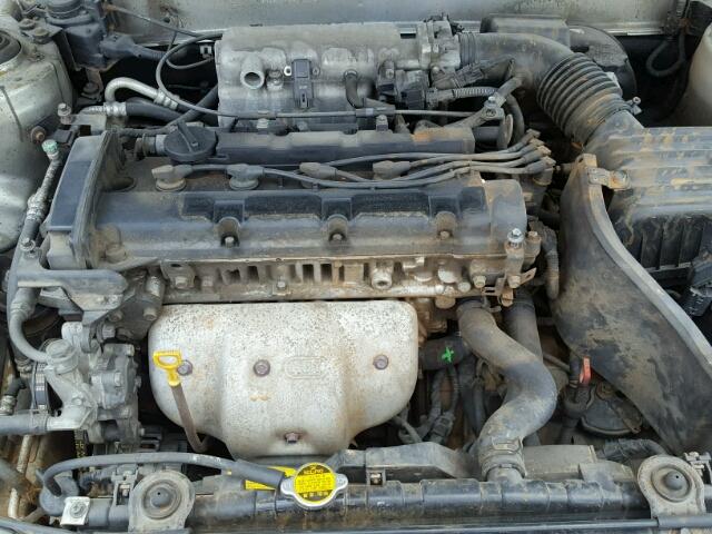 KMHDN45D33U649595 - 2003 HYUNDAI ELANTRA GL SILVER photo 7