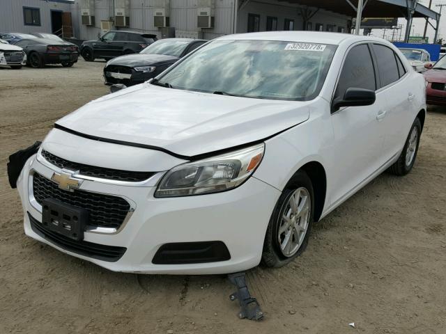 1G11A5SL0EF250728 - 2014 CHEVROLET MALIBU LS Ақ фото 2