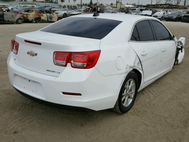 1G11A5SL0EF250728 - 2014 CHEVROLET MALIBU LS Ақ фото 4