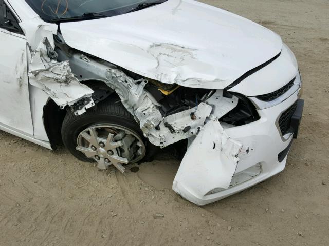 1G11A5SL0EF250728 - 2014 CHEVROLET MALIBU LS Ақ фото 9