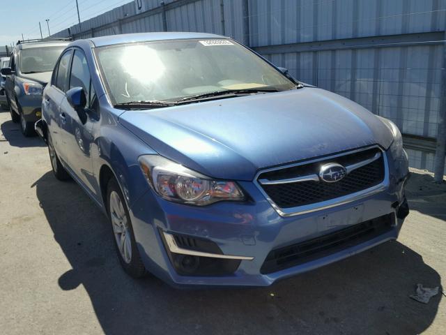 JF1GJAB67GH023425 - 2016 SUBARU IMPREZA PR BLUE photo 1