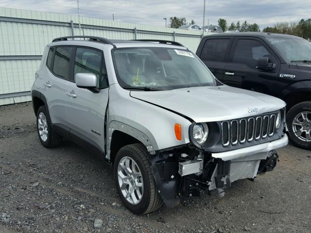 ZACCJBBB5HPF82929 - 2017 JEEP RENEGADE L SILVER photo 1