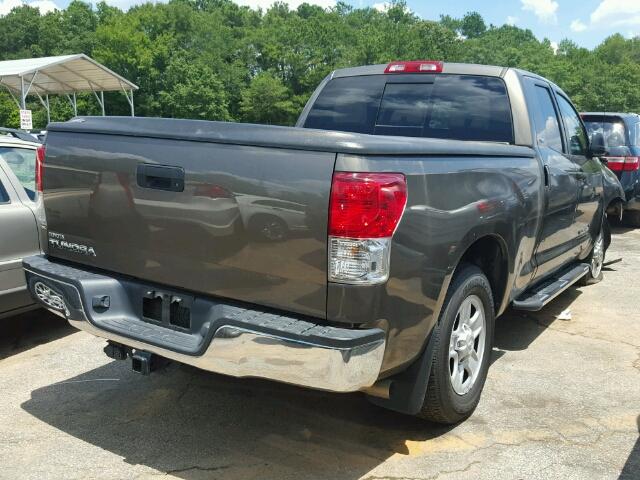 5TFRM5F19BX023408 - 2011 TOYOTA TUNDRA BROWN photo 4