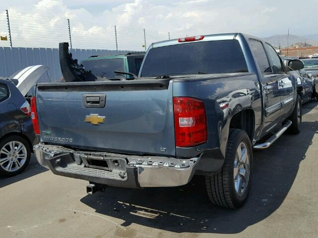 3GCPCSE04BG133210 - 2011 CHEVROLET SILVERADO GREEN photo 4