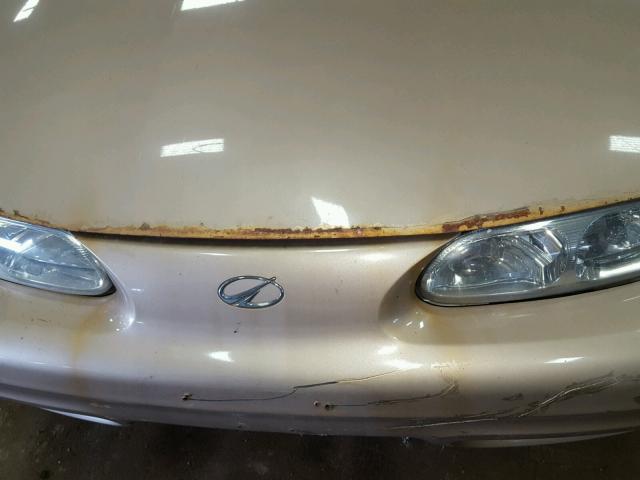 1G3NF52E91C143846 - 2001 OLDSMOBILE ALERO GLS 棕色 照片 9