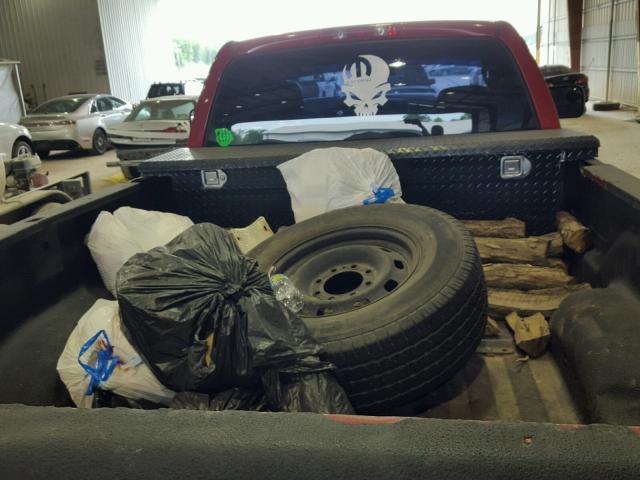 3D7KS26C65G762659 - 2005 DODGE RAM 2500 S RED photo 6
