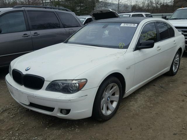 WBAHL83566DT03234 - 2006 BMW 750 I WHITE photo 2