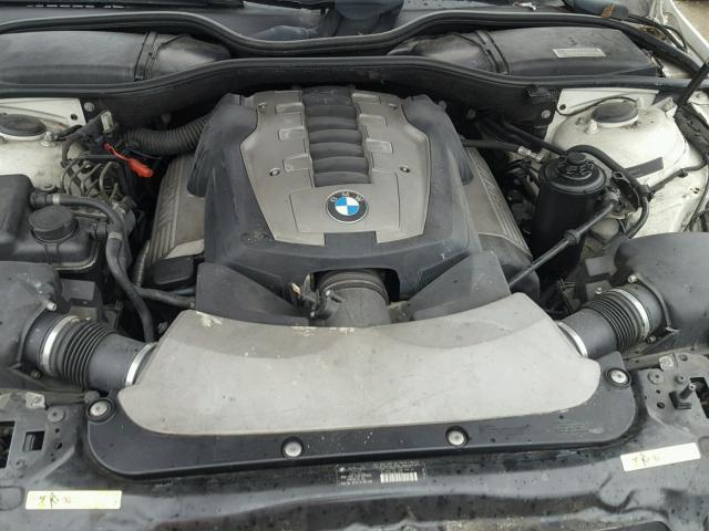WBAHL83566DT03234 - 2006 BMW 750 I WHITE photo 7