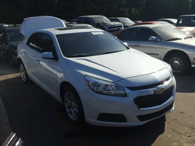 1G11C5SL4FF117613 - 2015 CHEVROLET MALIBU 1LT WHITE photo 1