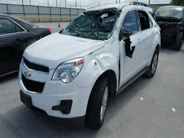 1GNALBEK7FZ102652 - 2015 CHEVROLET EQUINOX WHITE photo 2