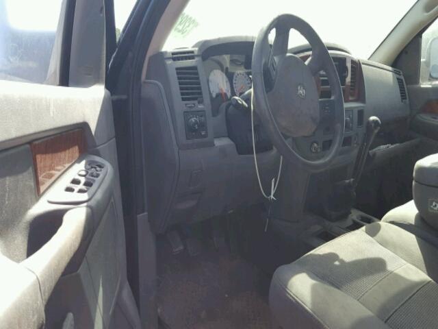 3D7KR28C56G277973 - 2006 DODGE RAM 2500 S BLACK photo 5