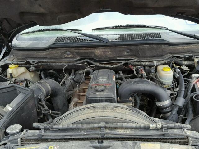 3D7KR28C56G277973 - 2006 DODGE RAM 2500 S BLACK photo 7