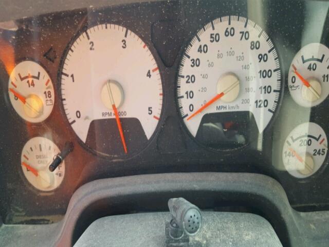 3D7KR28C56G277973 - 2006 DODGE RAM 2500 S BLACK photo 8