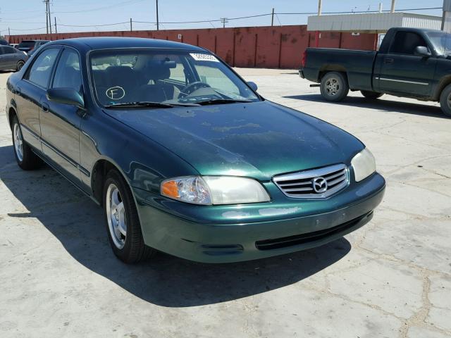 1YVGF22C215220660 - 2001 MAZDA 626 ES GREEN photo 1