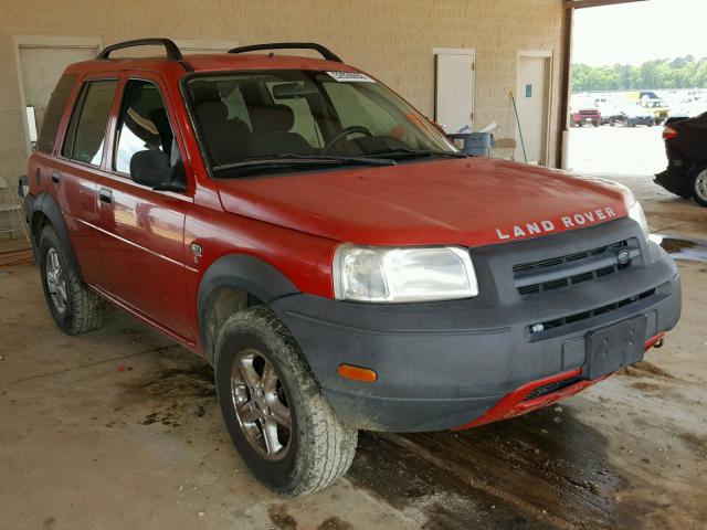 SALNM22202A367846 - 2002 LAND ROVER FREELANDER RED photo 1