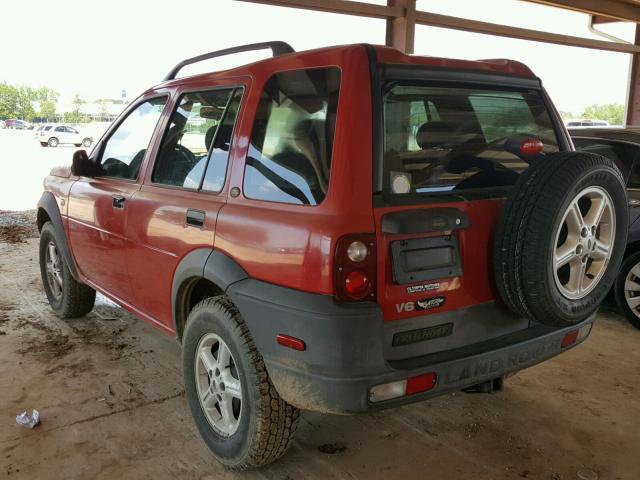 SALNM22202A367846 - 2002 LAND ROVER FREELANDER RED photo 3