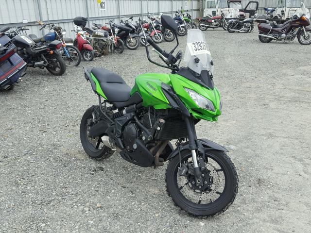 JKALEEF19FDA01643 - 2015 KAWASAKI LE650 F GREEN photo 1