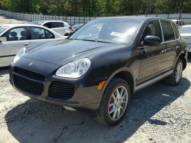 WP1AC29P64LA92757 - 2004 PORSCHE CAYENNE TU BLACK photo 2